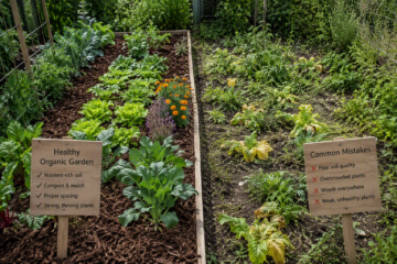 Organic gardening mistakes