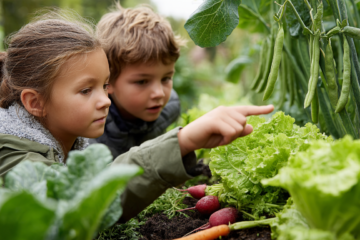 Vegetables kids love to grow at home